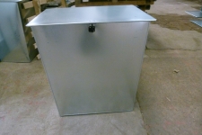 Corn Storage Bin front view