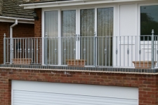 Galvanized balcony