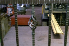 Bespoke heavy duty railing