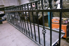 Bespoke heavy duty railing panel